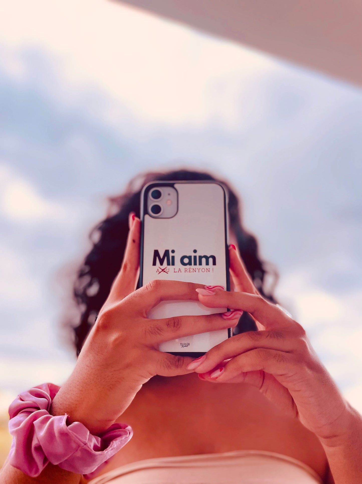 Coque de téléphone « Mi aim La Rényon »