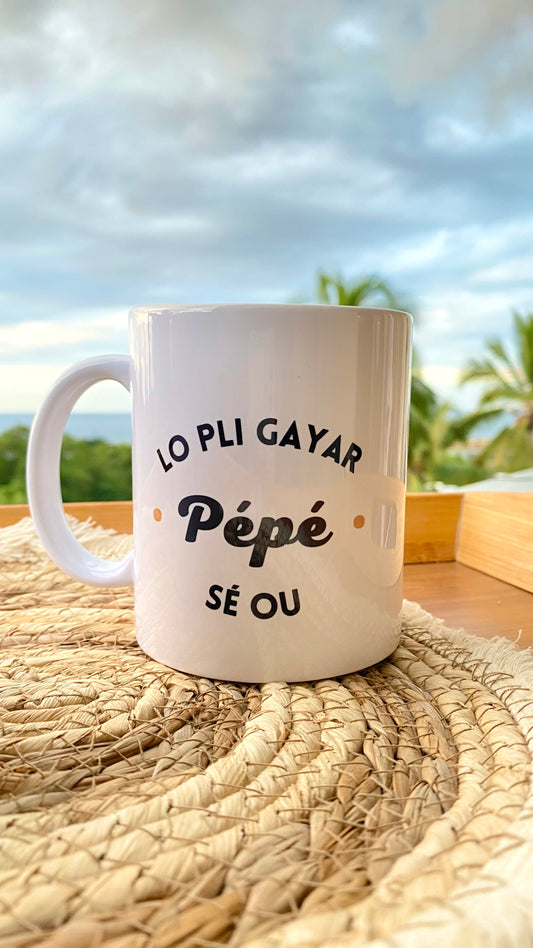 Mug Lo pli Gayar pépé sé ou !