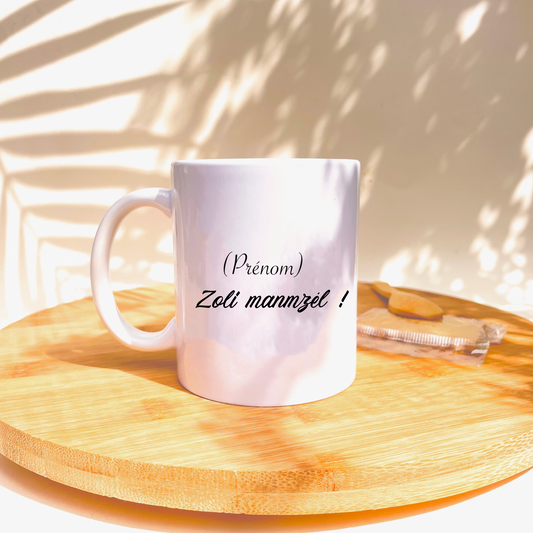 Mug « Zoli manmzèl » personnalisé