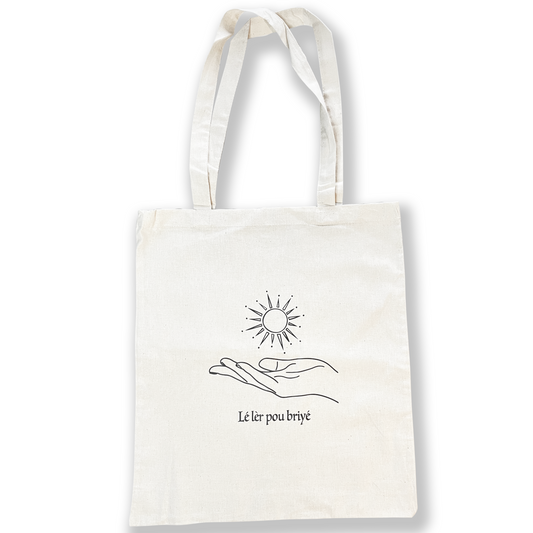 Tote bag lé lèr pou briyé